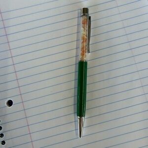 Dark Green Sunstone Pen